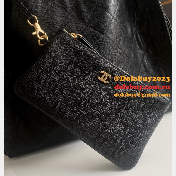 25C CC Hobo Medium Grained Calfskin Handbag AS5311