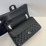 AAA+ Quality CC FLAP Handbag 25cm Caviar Leather