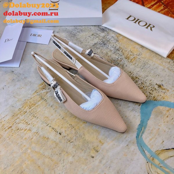Luxury DiOR J'Adior Slingback Pump Shoes