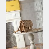 Top Fendi Wallet On Chain Baguette leather bag