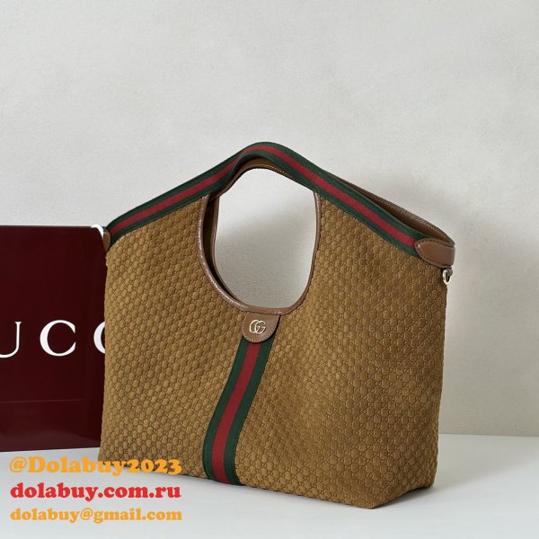 Gucci 853971 Giglio Large Tote GG Canvas Bag