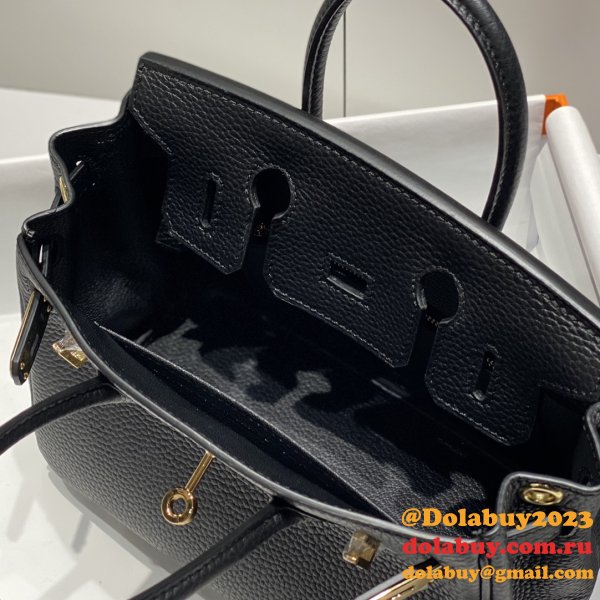 Top 20CM hermes Mini birkin togo With Strap
