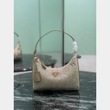 Prada Re-Edition 2005 Crystal Satin Mini Bag