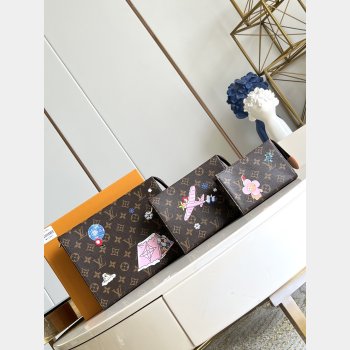 Louis Vuitton Trio Toilet Pouch New M15357 Bag