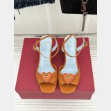 Coeur Royal Laminated Nappa Wedge Sandal 110Mm