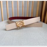 Top Loewe Reversible Anagram Belt 2.8CM