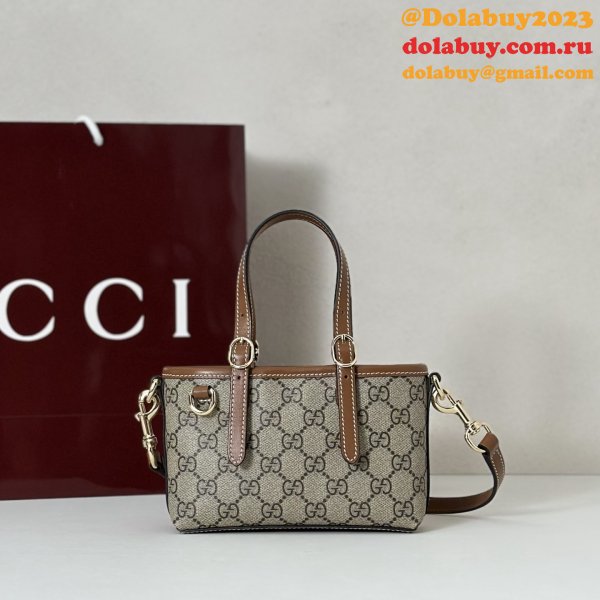 Gucci 1:1 Mirror GG Emblem 855491 Mini Bag