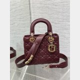 Perfect Inspired DIOR lady lambskin 20CM HANDBAG