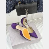 Jimmy Choo Stevie 100 Satin Pumps