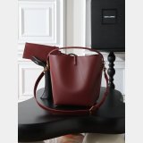 TOP YSL LE 37 shiny leather Hobo Bag