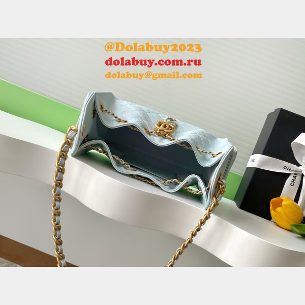 Quilted Replica AS5631 Hobo Suede Shoulder Bag