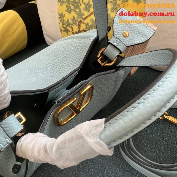 Valentino Garavani Alltime Small Grained Calfskin Handbag