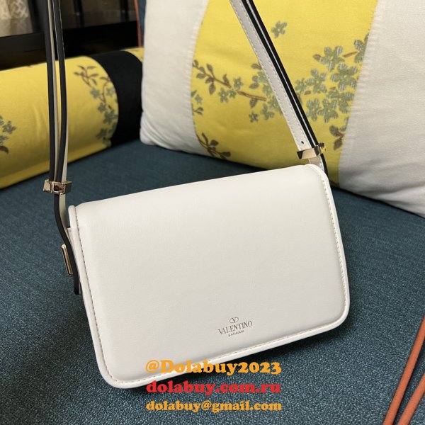 Valentino Garavani Leather Flap Bag SMALL