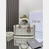 Small Lady D-Joy Bag 22CM LAMBSKIN