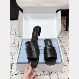 Prada Padded Nappa Leather Sandals