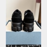 Prada Suede And Re-Nylon Sneakers