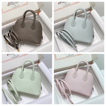 Top Hermes custom-made Mini Bolide togo leather