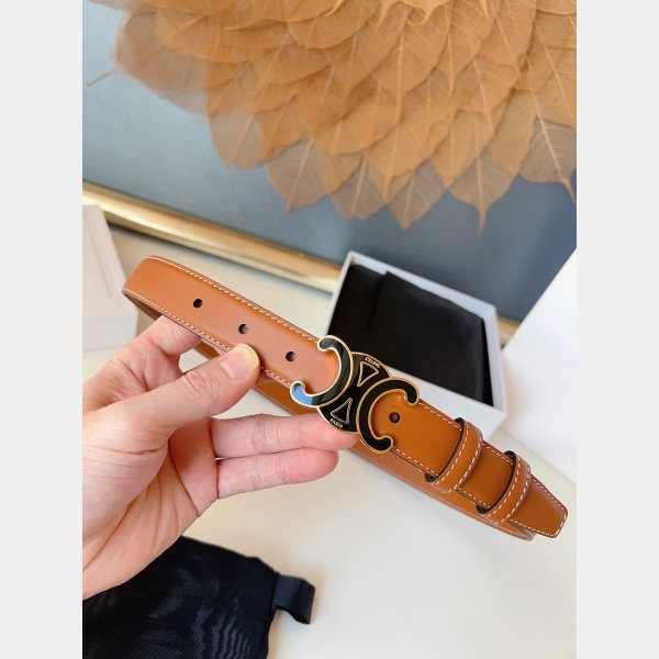 7 Star Celine black Buckle Blet 25mm