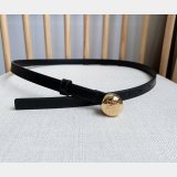 Top Loewe Smooth Calf Pebble Belt