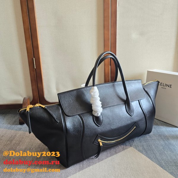 Top Celine SMILING NEW LUGGAGE Large Tote Bag