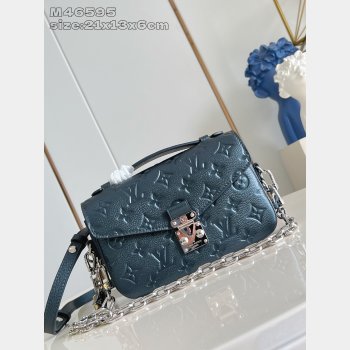 Louis Vuitton Pochette Métis East West Shimmery Ink M46595 Bag