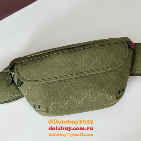 Gucci Replica 834459 GG Canvas Large Belt Bag
