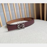 Best Loewe Reversible Anagram Belt 2.8CM