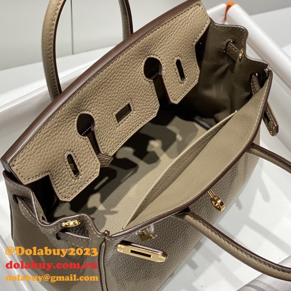 Top 20CM hermes Mini birkin togo With Strap