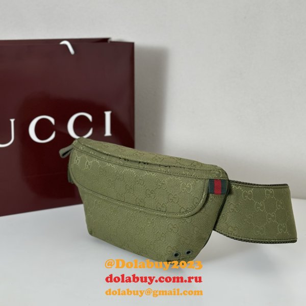Gucci Replica 834459 GG Canvas Large Belt Bag