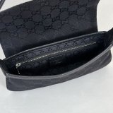 Gucci AAA+ 867156 Jackie Small Shoulder Black/Sand Bag