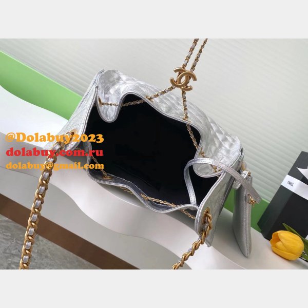 25C CC Hobo Medium Grained Calfskin Handbag AS5311