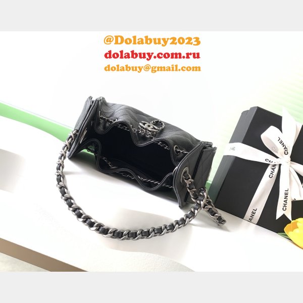 High 1:1 25 AS5631 & AS5293 & AS5311 Suede Calfskin Hobo Bag