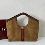 Gucci 853971 Giglio Large Tote GG Canvas Bag