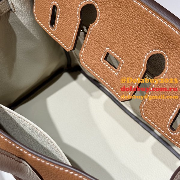 2025 Top New Hermes Contrast Color Birkin Bag