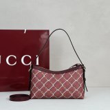 Gucci High Quality 847450 GG Emblem Small Shoulder Bag