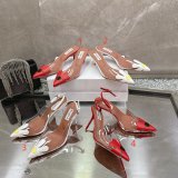ALAIA LE CŒUR slingback pumps