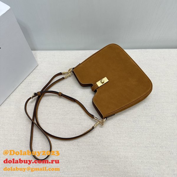 SMALL CAMILLE 16 SOFT BAG IN NUBUCK CALFSKIN