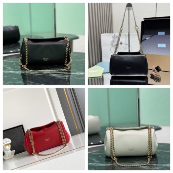 Top Prada Tumulte Small Nappa Leather Bag