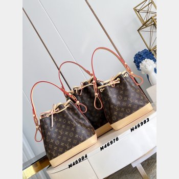 Louis Vuitton Noé Monogram Canvas M46983 & M46984 & M46976 Bag
