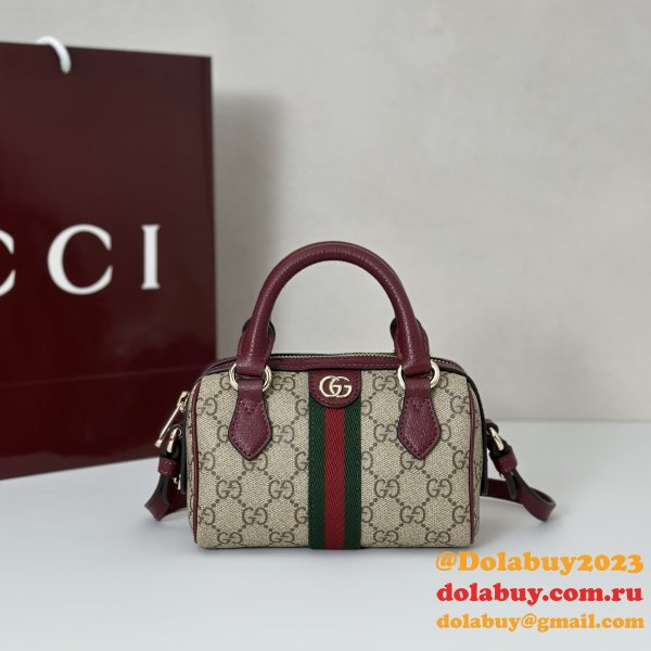 Gucci Duplicate 838478 Ophidia Mini Boston Bag
