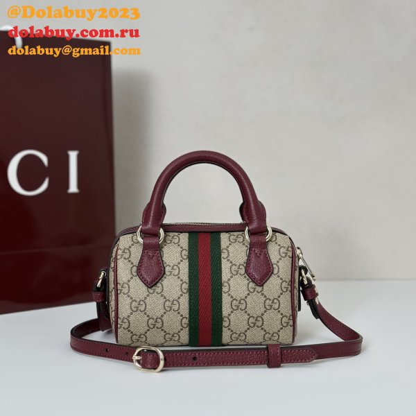 Gucci Duplicate 838478 Ophidia Mini Boston Bag