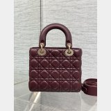 Small Lady Dior Bag with Strap