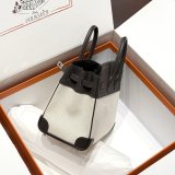 Best Hermes Birkin handmade Stiching Handbags Swift Leather 25CM