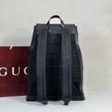 Gucci 1:1 Mirror 854750 Men GG Emblem Medium Backpack Bag