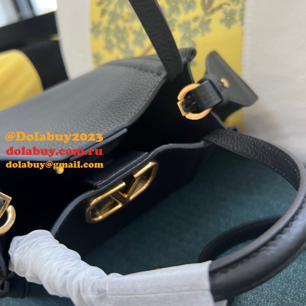 Valentino Garavani Alltime Small Grained Calfskin Handbag