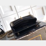 2026 CC Tweed FLAP BAG Black