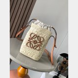 Loewe Square pocket Woven phone bag