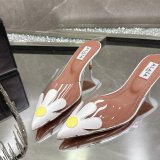 ALAIA LE CŒUR slingback pumps
