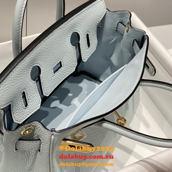 Top 20CM hermes Mini birkin togo With Strap