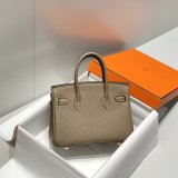 Luxury 20CM Hermes Mini Birkin With Strap Togo Leather